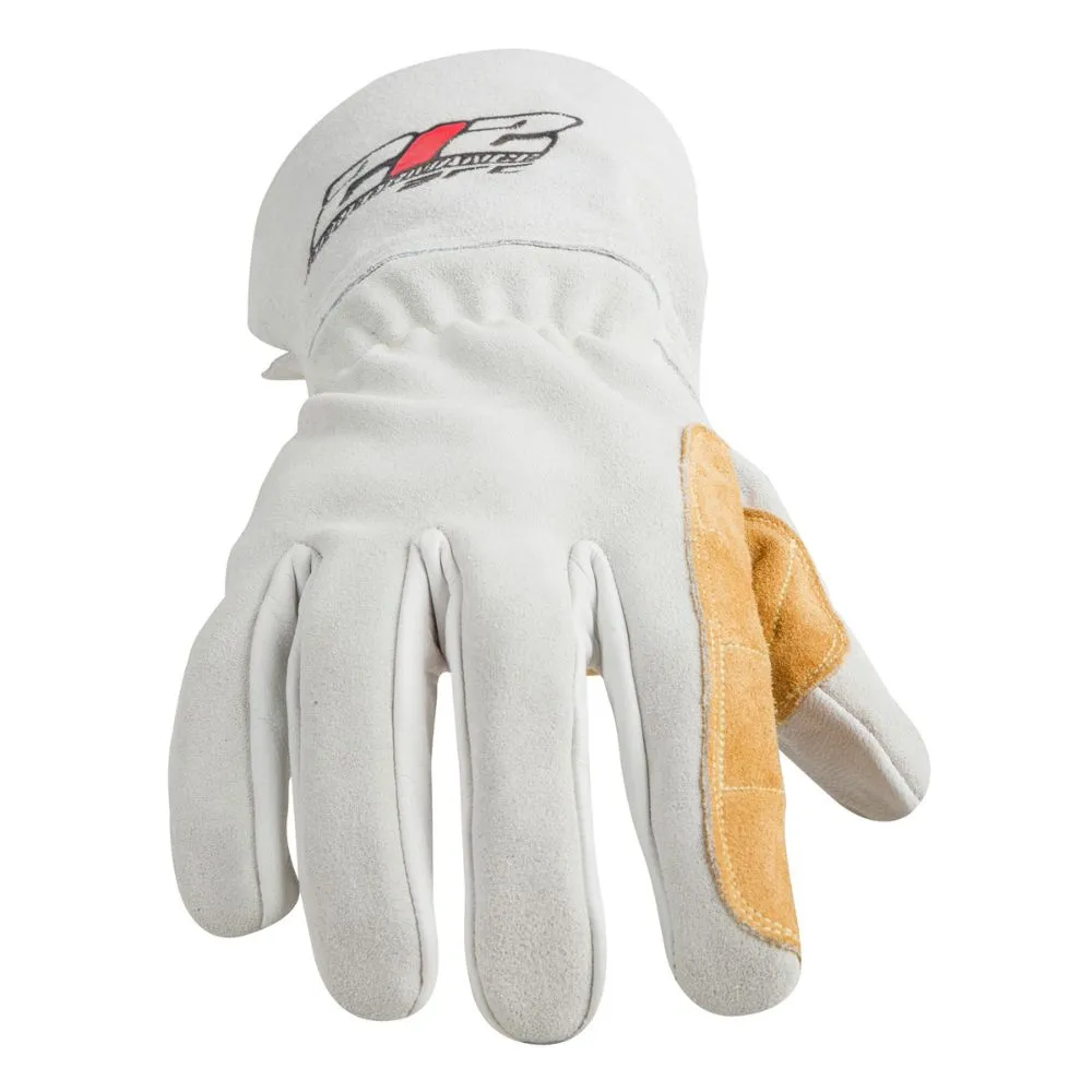 212 Performance ARCSGSA-00-009 ARC Premium Stick Welding Gloves, GSA Compliant White