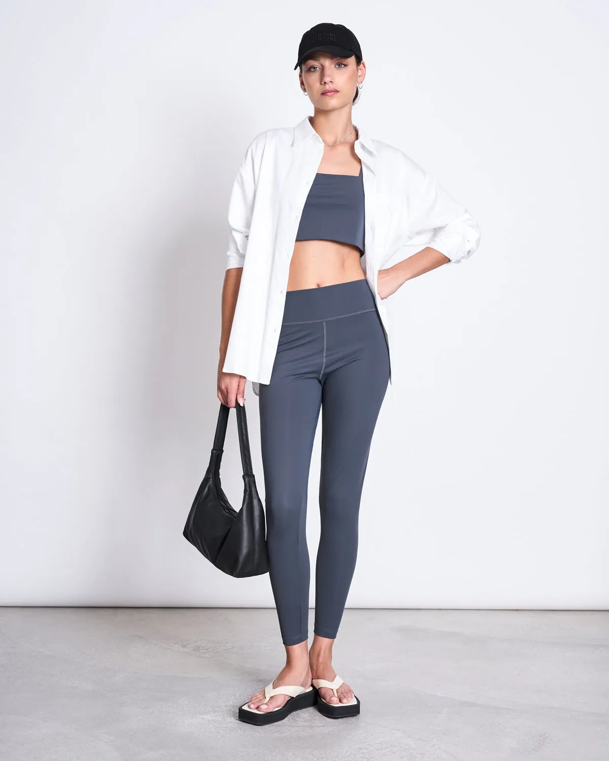 ACTIVE LEGGINGS HALLIN SOLID GREY