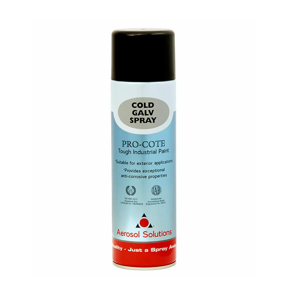 Aerosol Solutions Pro-Cote Industrial Spray Paint 500ml - Colour / Top Coat