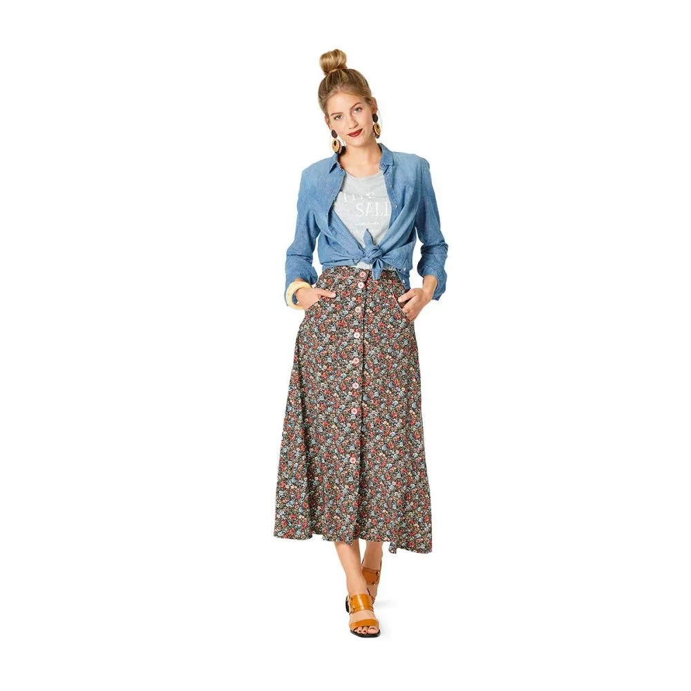 Burda Skirts 6252