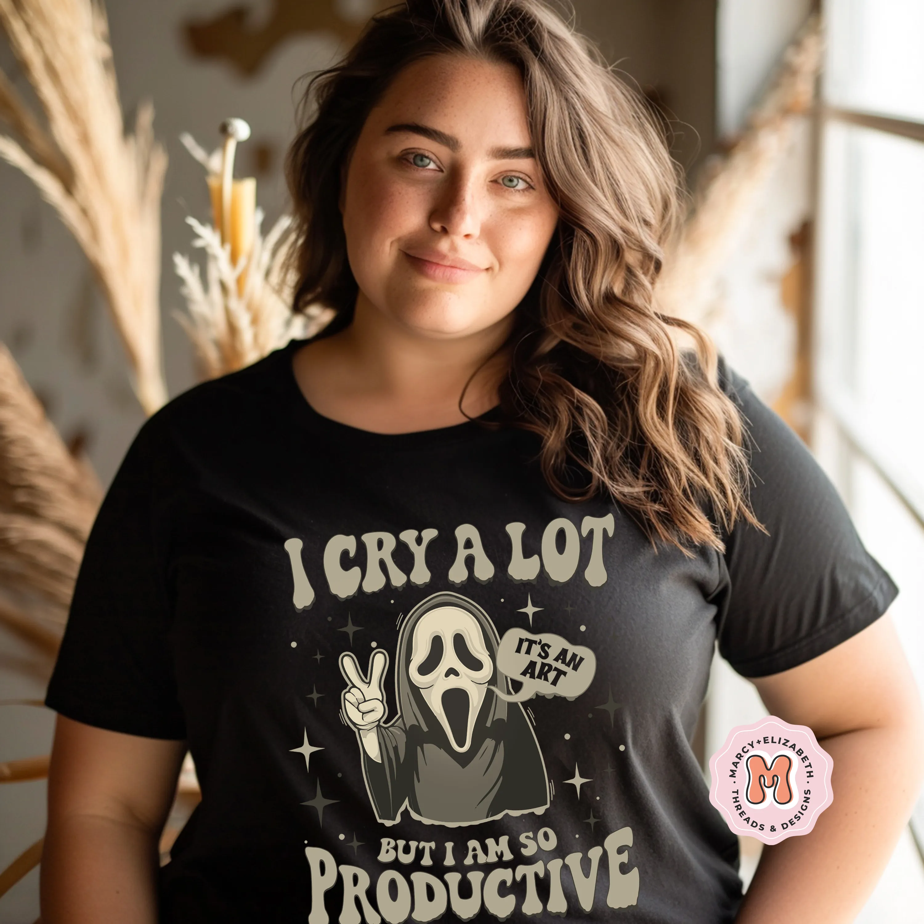 Cry a Lot: Halloween Adult Shirt