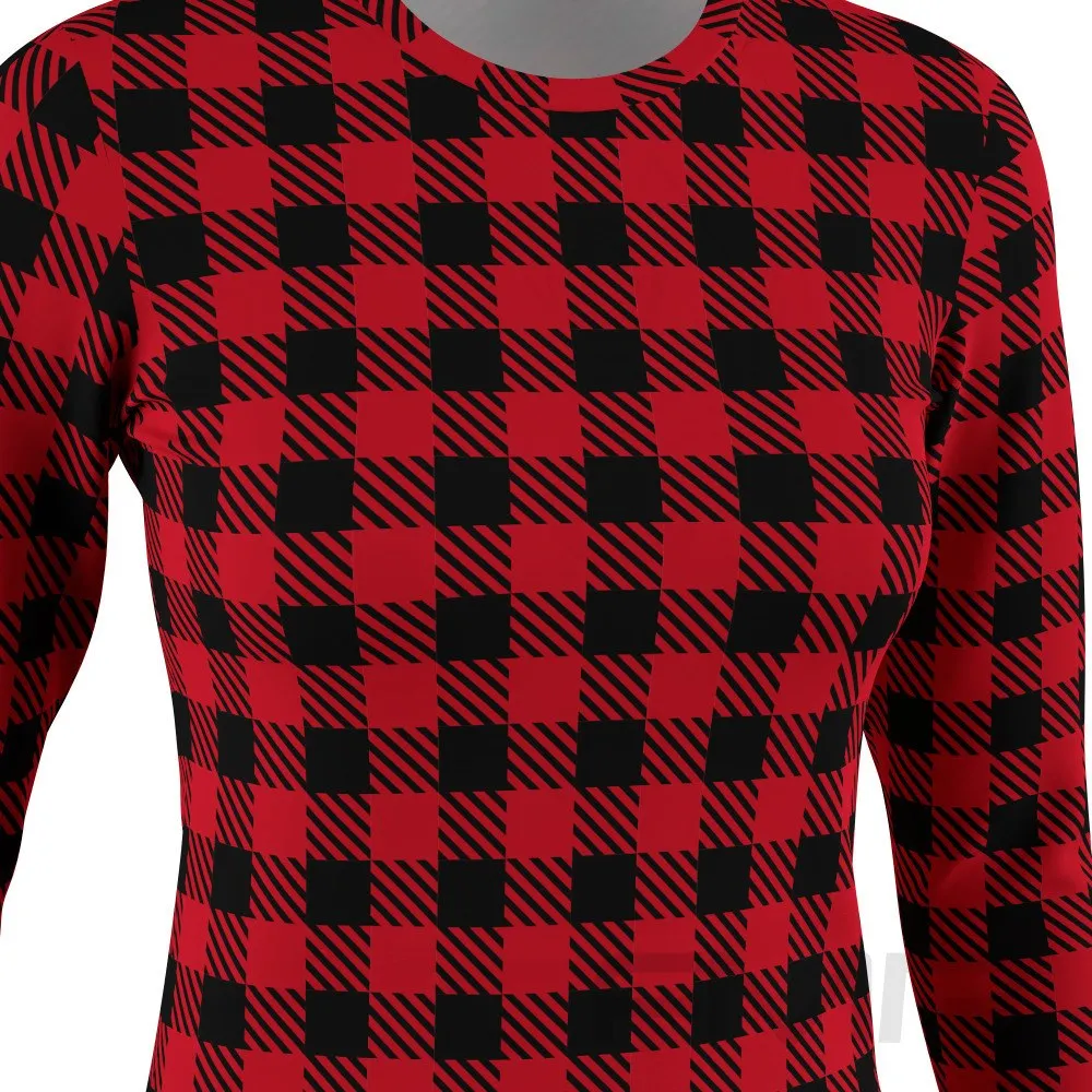 FMR Women's Check Performance Long Sleeve Shirt