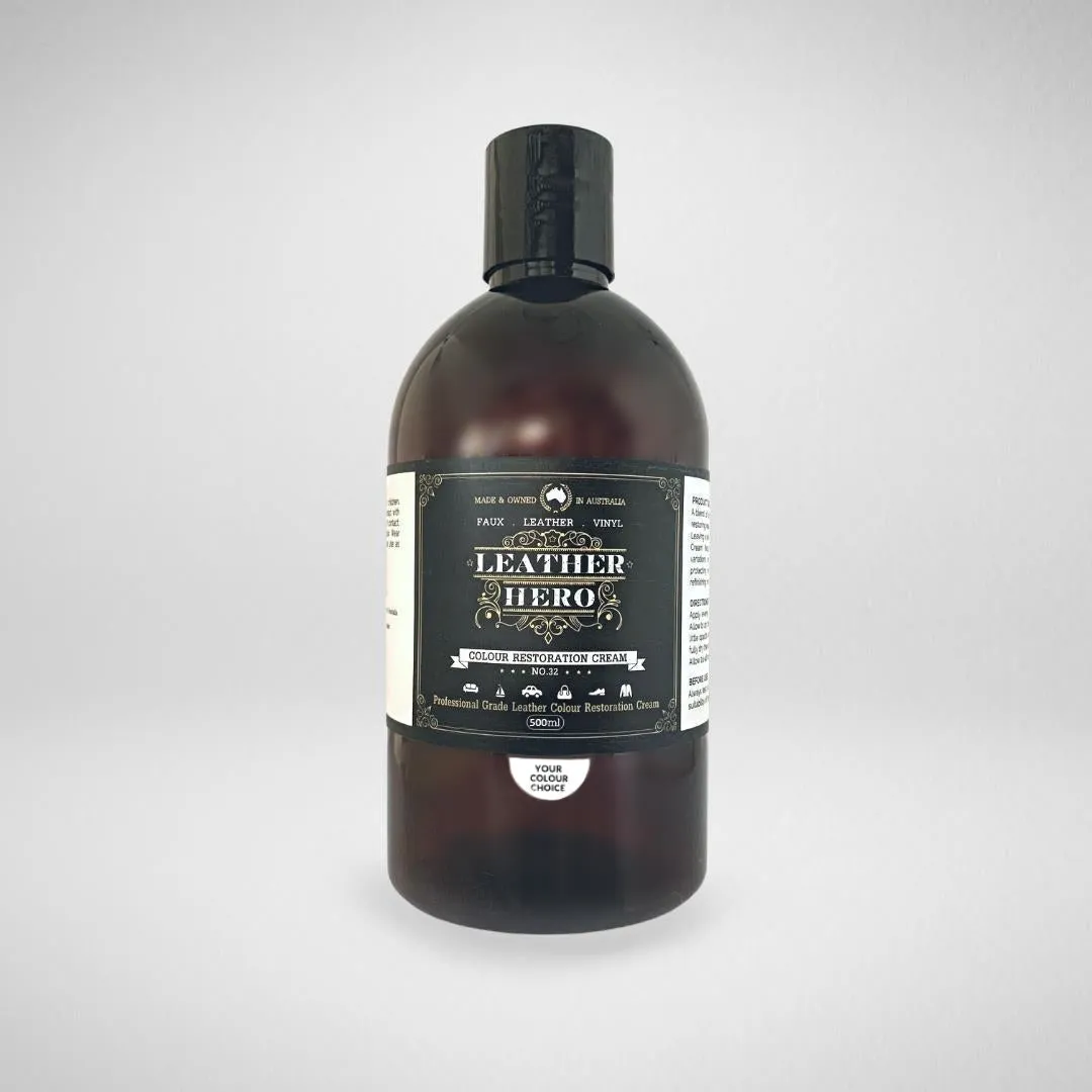 Leather Colour Cream - Aniline Harvest