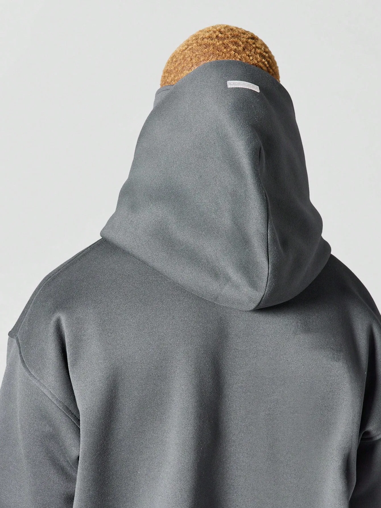 Masked Overhead Hoodie With Side Pockets