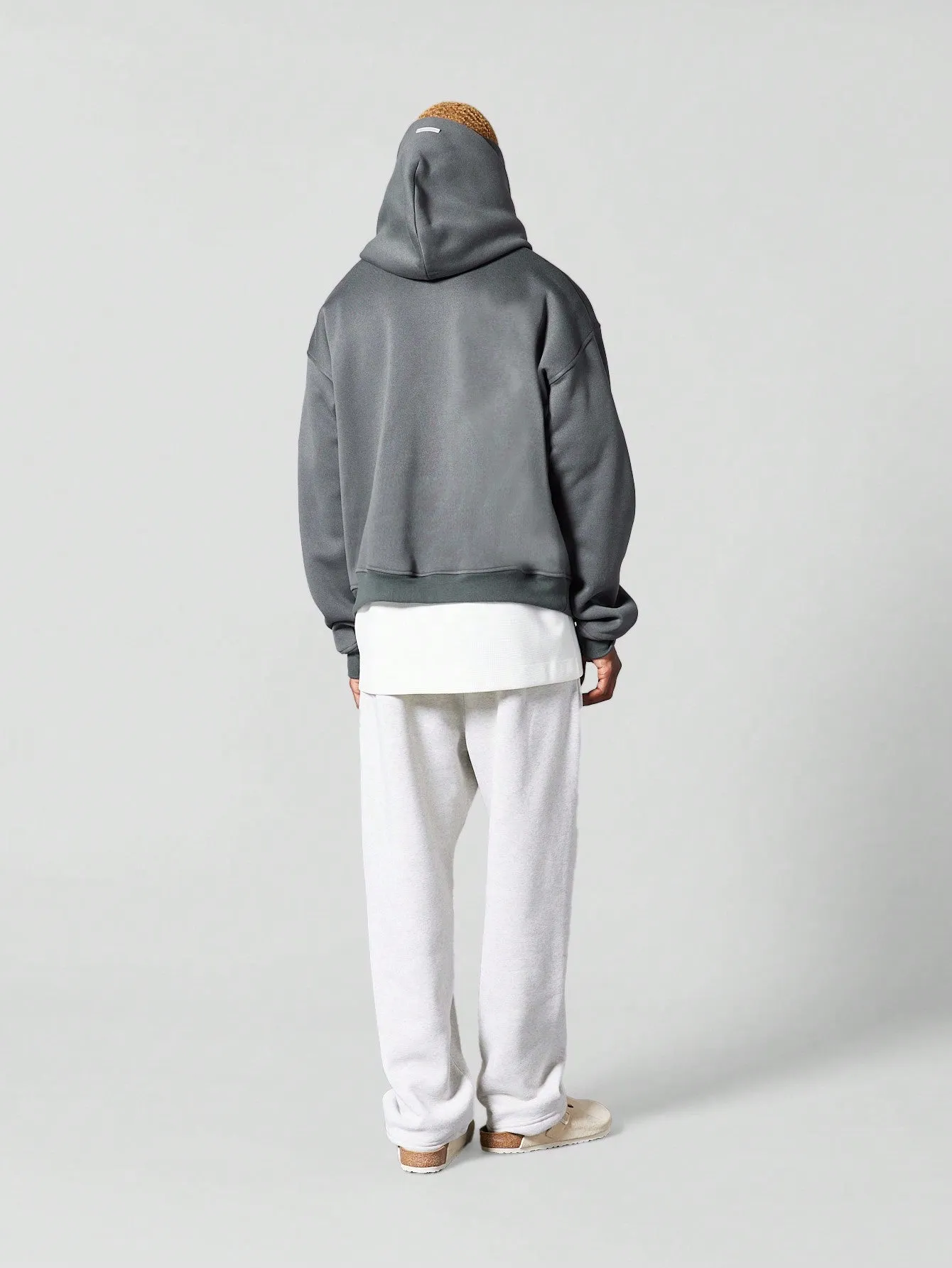 Masked Overhead Hoodie With Side Pockets