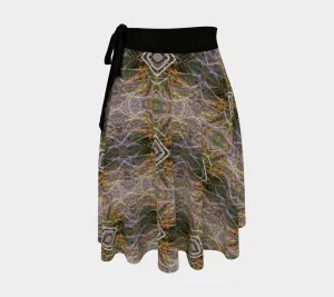 Miscanthus Shoots Wrap Skirt