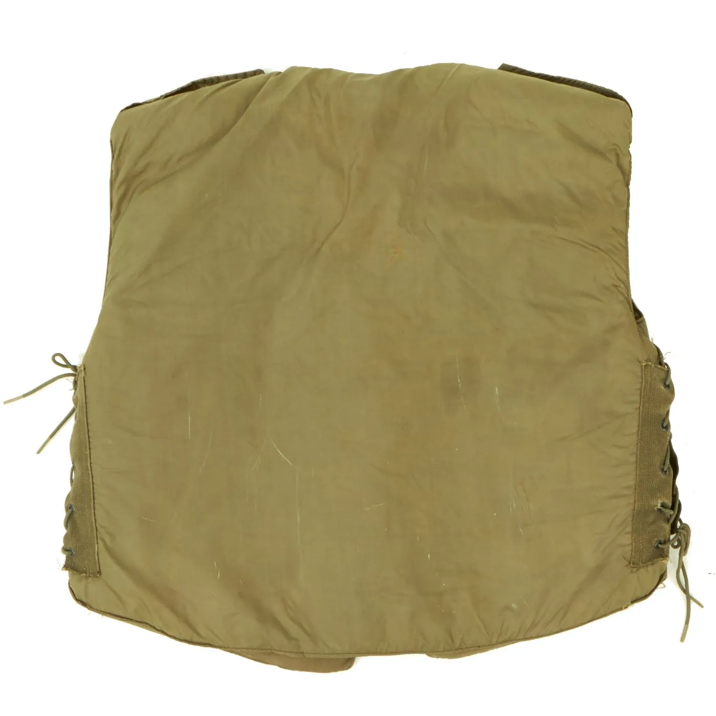 Original U.S. Vietnam War M-1952A XL Flak Body Armor Vest by Foster with Army Use and Care Manual