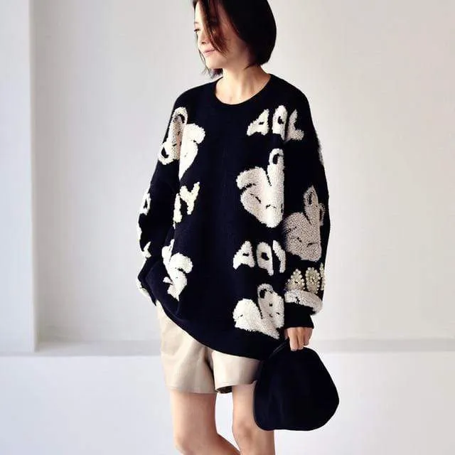 Teddy Bear Oversized Sweater