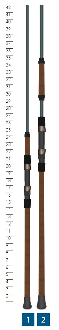 TRIUMPH® SURF TRAVEL SPINNING RODS