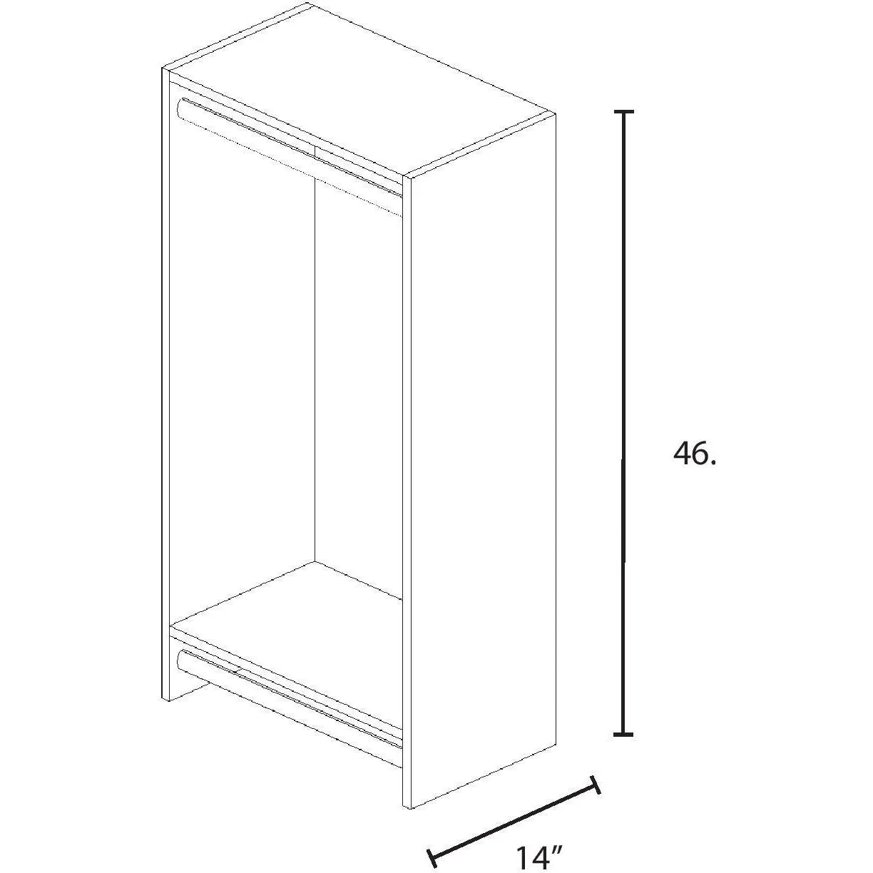 Vista Double Hanging