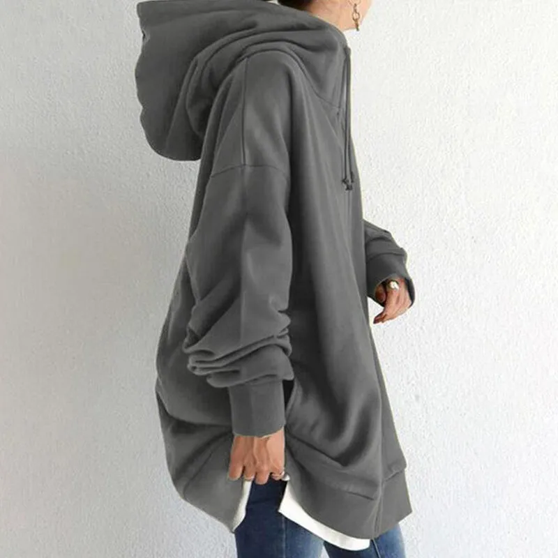 Women Cozy Winter Oversized Pullover Hoodie