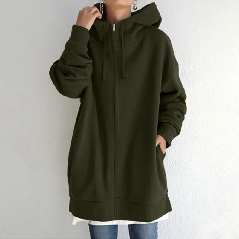 Women Cozy Winter Oversized Pullover Hoodie