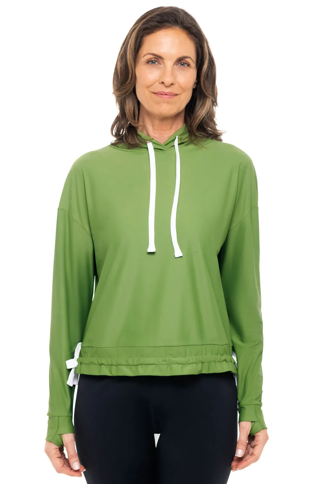 Women's Waikal Swim Hoodie  |  Soft Fern