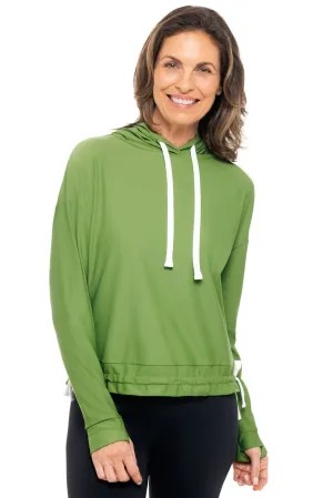 Women's Waikal Swim Hoodie  |  Soft Fern